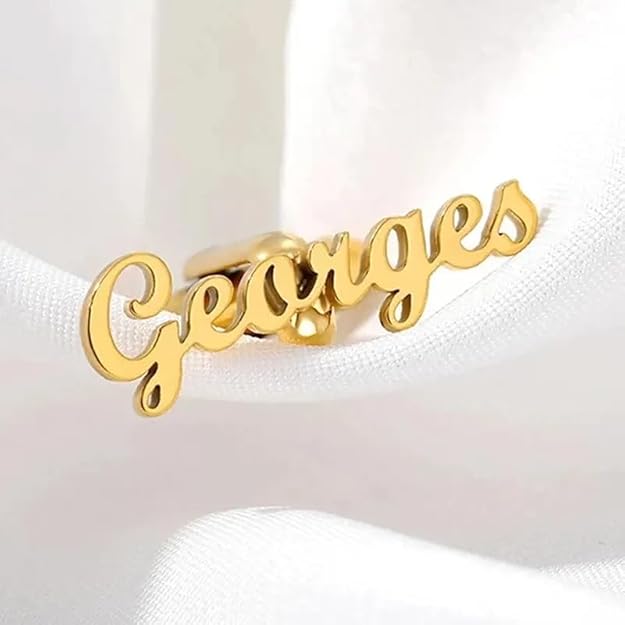 Custom Name Script Cufflinks - Personalized Calligraphy Style - The Gift Seller