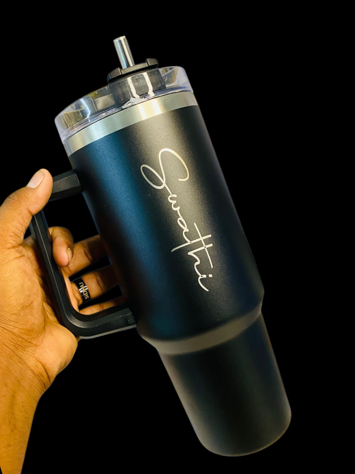 Stay Hydrated in Style: The 'Ylariah' Custom Tumbler