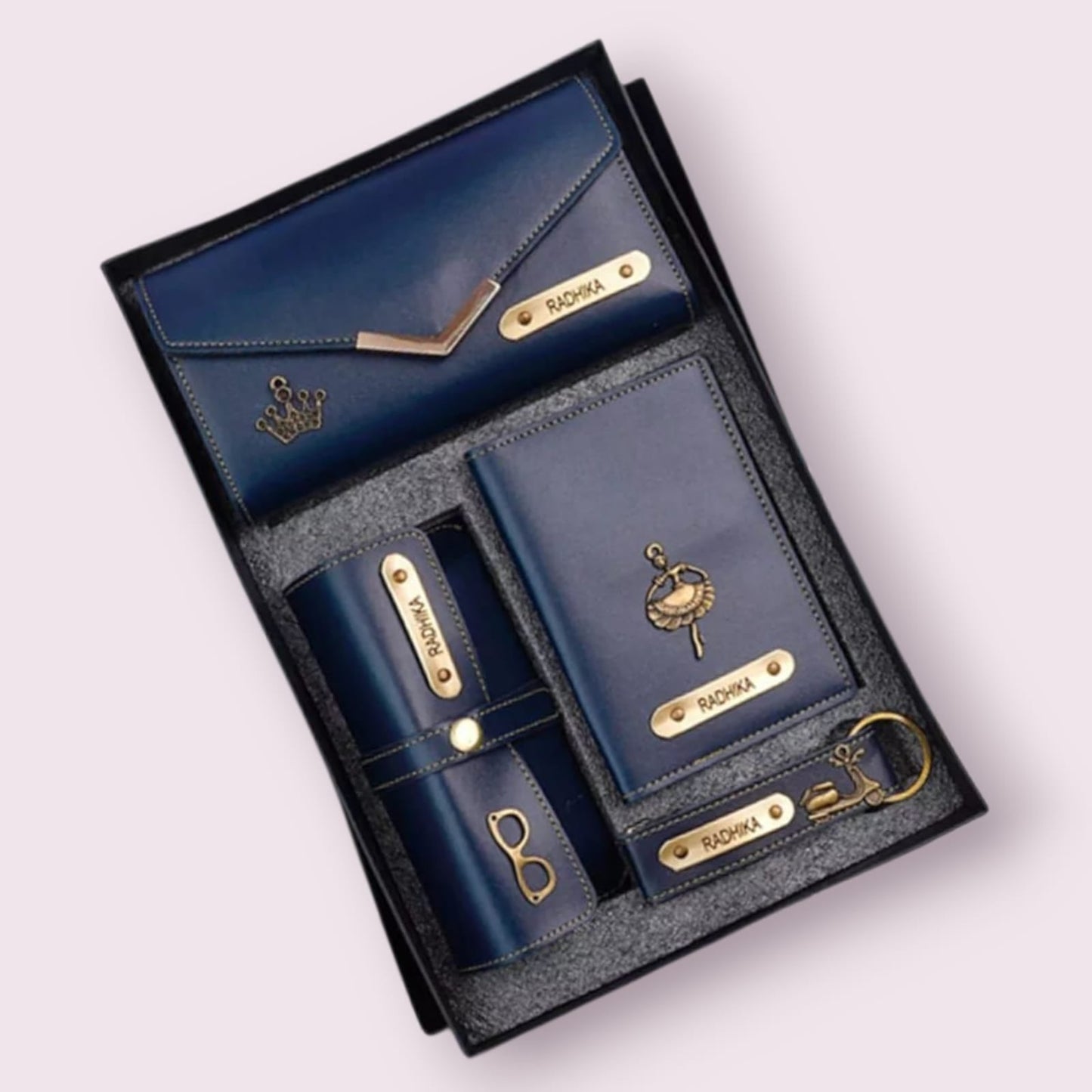 "Elegant 4 - in - 1 Personalized Gift Combo for Women – Style Meets Utility" - The Gift Seller