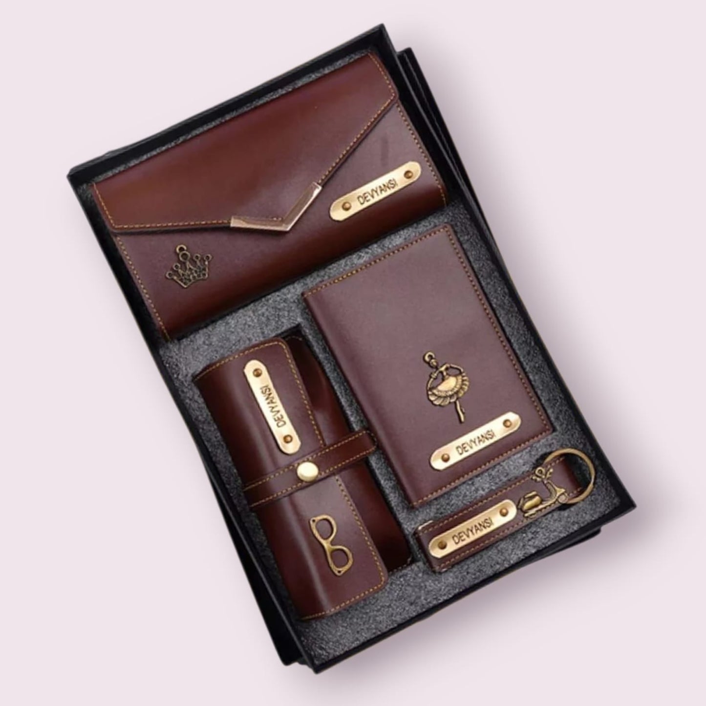 "Elegant 4 - in - 1 Personalized Gift Combo for Women – Style Meets Utility" - The Gift Seller
