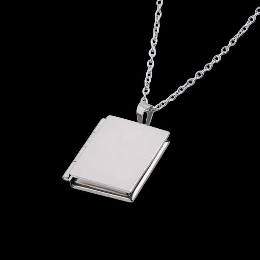 Golden Book Locket – Wear Your Story Close to Heart - The Gift Seller