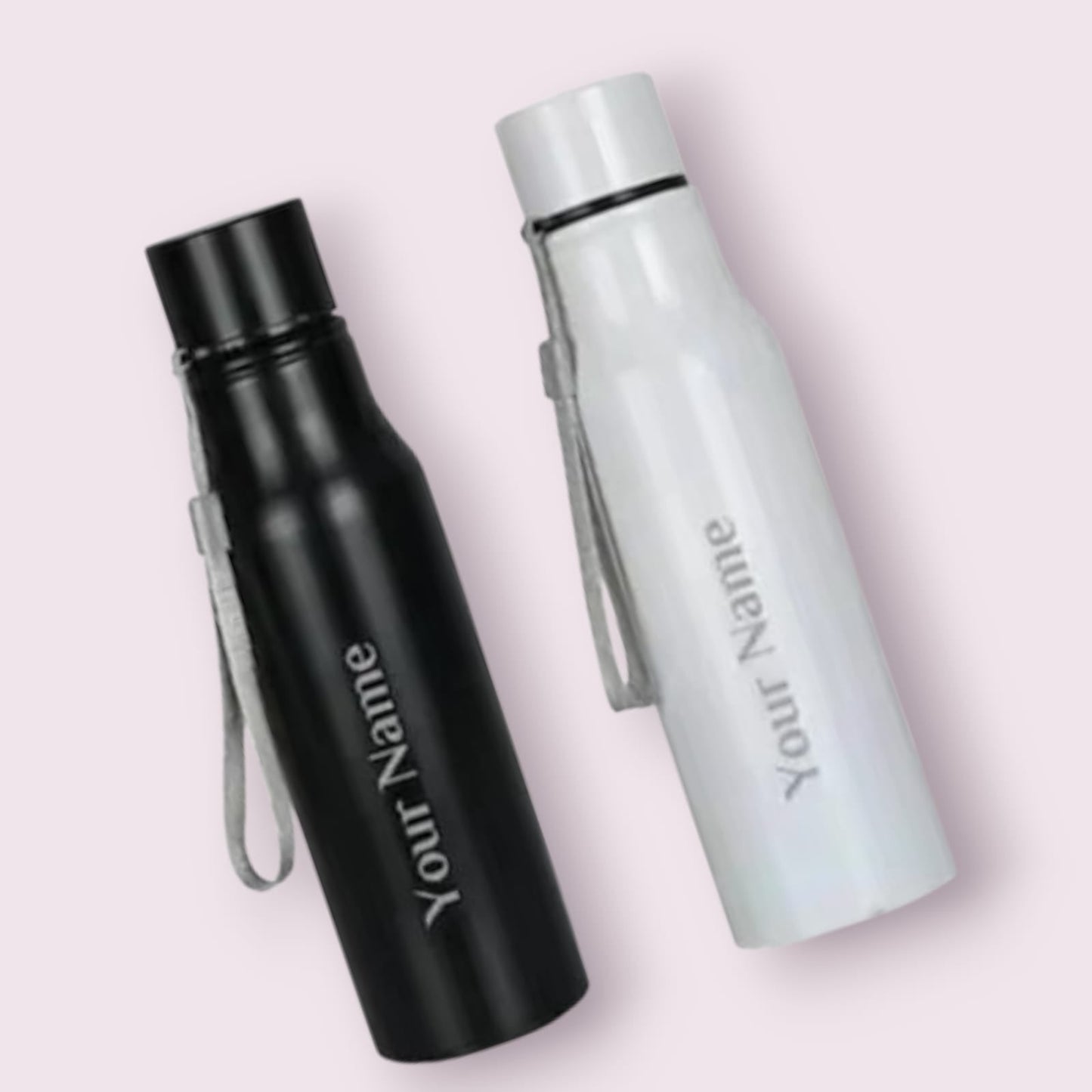Personalized Black Bottle – Bold, Sleek & Timeless 🖤 - The Gift Seller