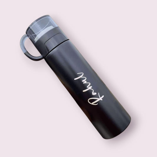 🖤 Personalized Cup Bottle – Elegant, Handy & Unique 🤍 - The Gift Seller