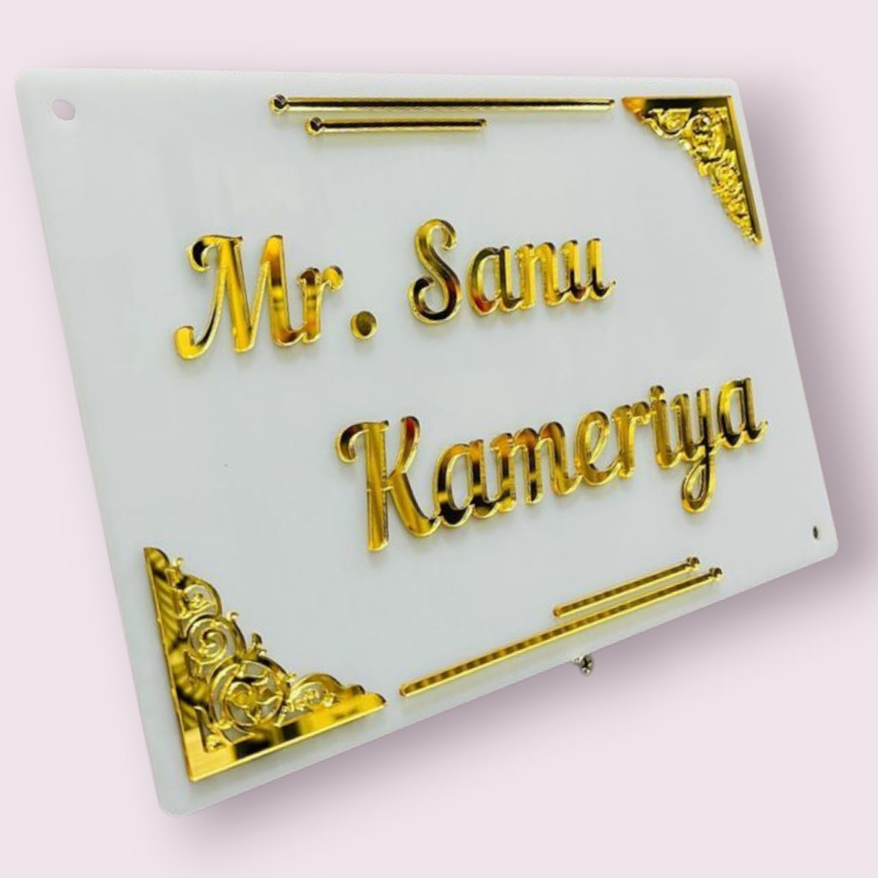 🏠 Personalized Door Name Plate – Add Charm to Your Entrance 🏠 - The Gift Seller