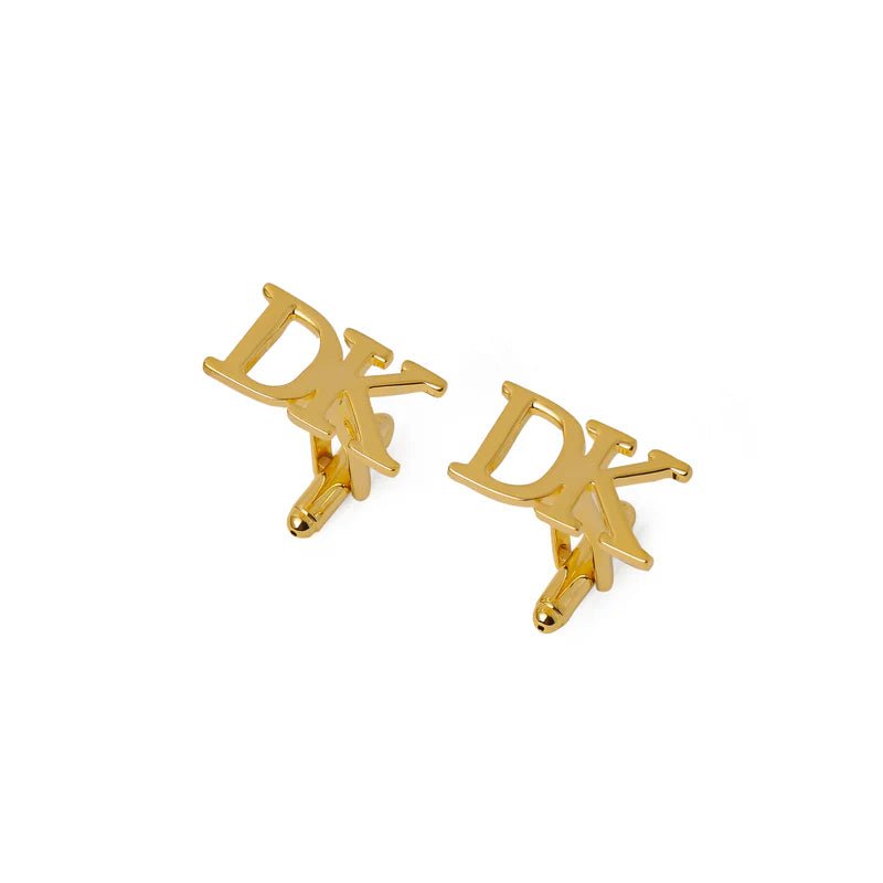 Personalized Letter Cufflinks - Custom Initial Monogram - The Gift Seller