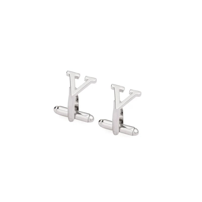 Personalized Letter Cufflinks - Custom Initial Monogram - The Gift Seller
