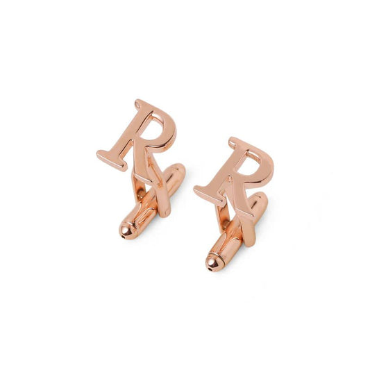 Personalized Letter Cufflinks - Custom Initial Monogram - The Gift Seller