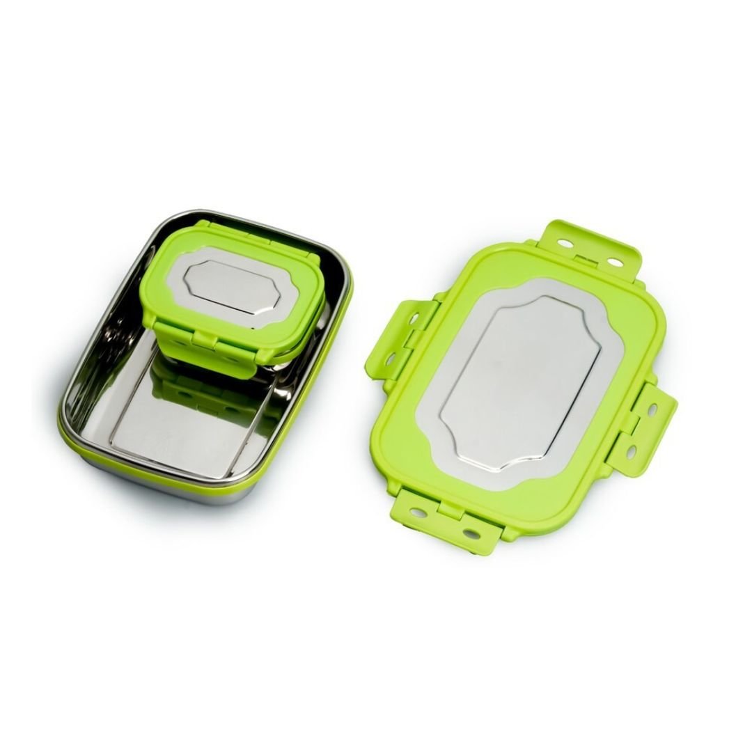 Personalized Steel Tiffin Set – Royal Style for Everyday Meals - The Gift Seller