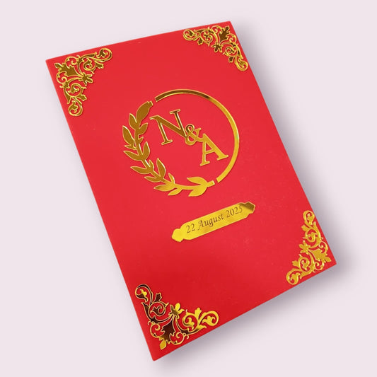 Personalized Wedding Invitation / Nikah Nama - The Gift Seller