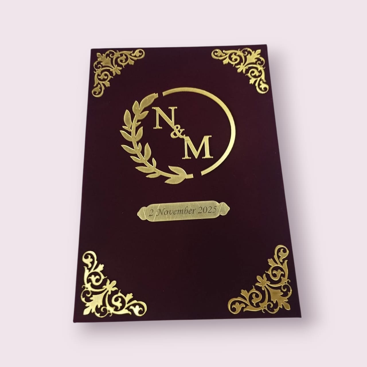 Luxury Personalized Nikahnama Set – Elegant & Eternal Keepsake