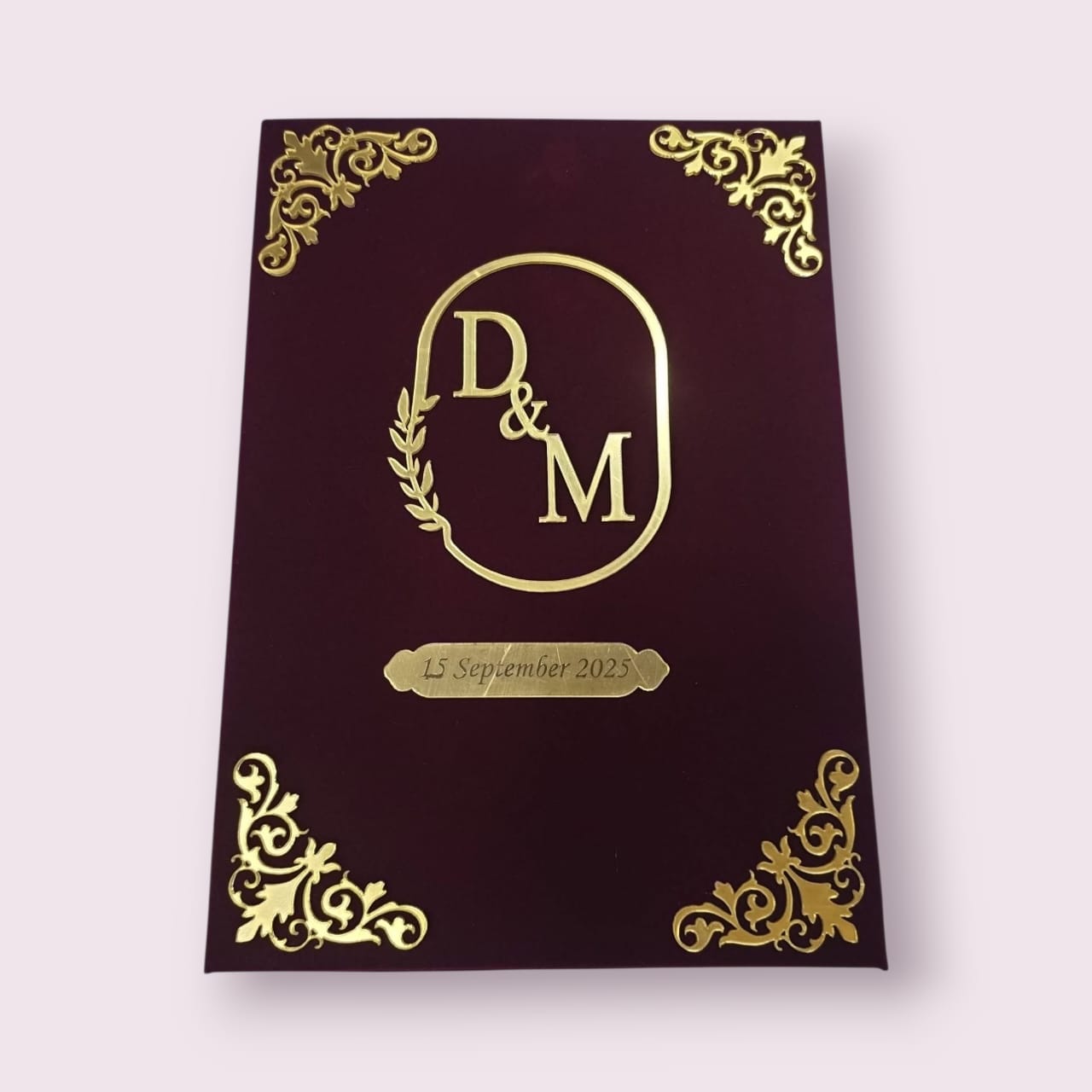 Luxury Personalized Nikahnama Set – Elegant & Eternal Keepsake
