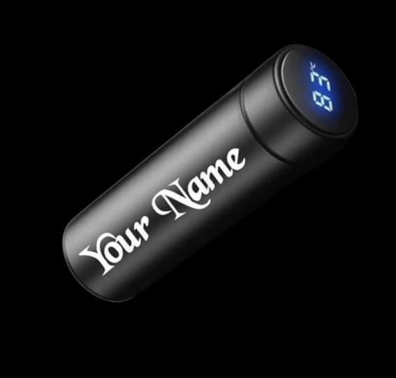 Smart Temperature Display Bottle – Sip at the Perfect Temperature Description: Stay refreshed and informed with our Temperature Display Bottle, featuring a smart LED screen that shows your drink’s exact temperature with a simple touch. - The Gift Seller