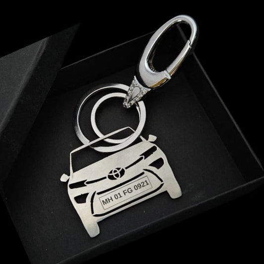 Toyota Fortuner Grill Keychain – Bold Metal Craft