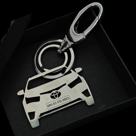 Toyota Glanza Grill Keychain – Sporty Hatchback Vibe