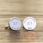 Custom Engraved Cufflinks - Photo, Text & Initial Personalization - The Gift Seller