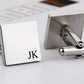 Custom Engraved Cufflinks - Photo, Text & Initial Personalization - The Gift Seller