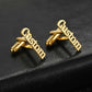Custom Name Script Cufflinks - Personalized Calligraphy Style - The Gift Seller