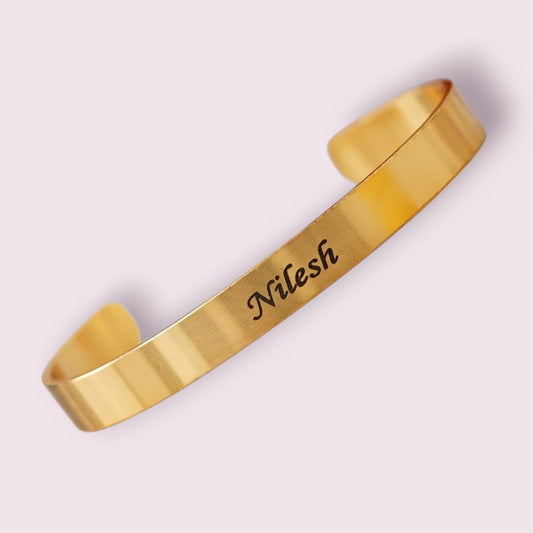 Open Kada – Adjustable & Custom Engraved - The Gift Seller