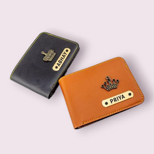 Personalized Leather Wallet – Classic Style, Custom Touch - The Gift Seller