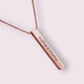 ✨ Personalized Name Bar Pendant – Elegant, Minimal & Meaningful - The Gift Seller