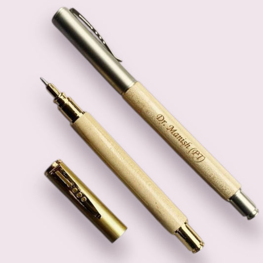 Elegant Wooden Pen – Where Nature Meets Writing Luxury 🌿