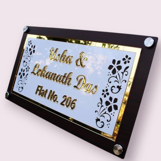 🏠 Personalized Door Name Plate – Add Charm to Your Entrance 🏠