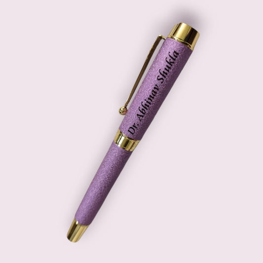 Royal Lavender Personalized Pen – Prestige Edition