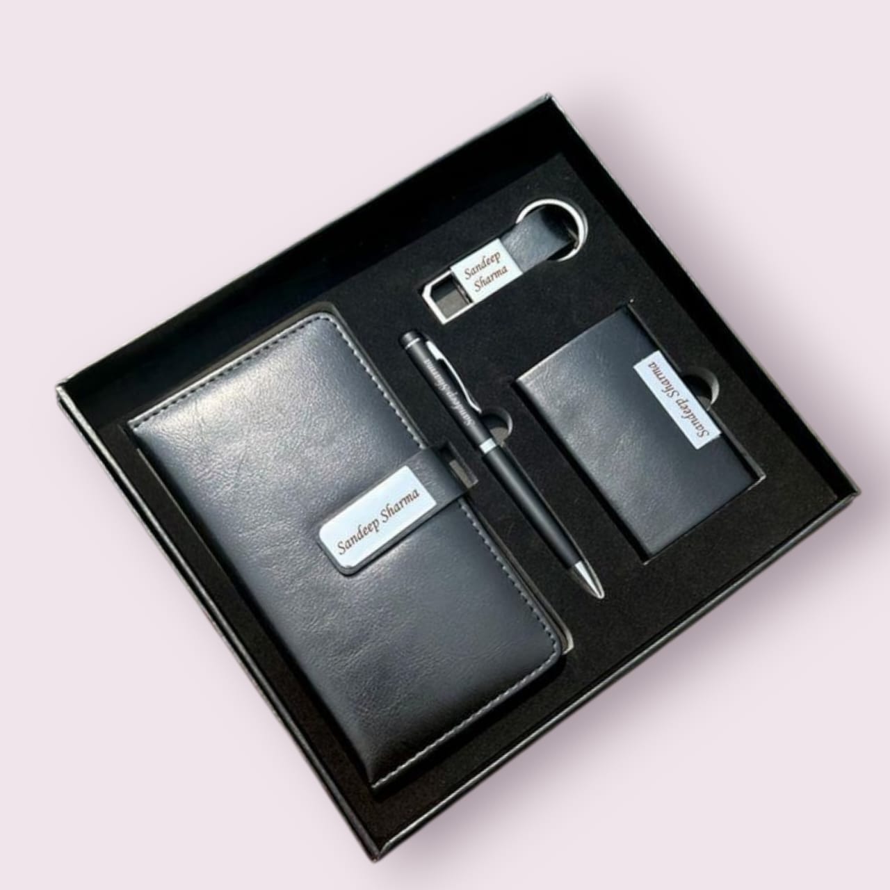 Premium Diary, Pen, Wallet & Keychain Combo – The Perfect Gift Set 🎁