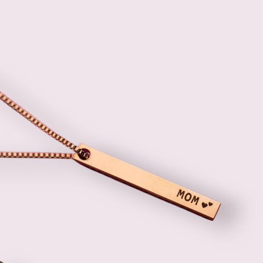 "Sleek Bar Pendant – BABY Edition" - The Gift Seller