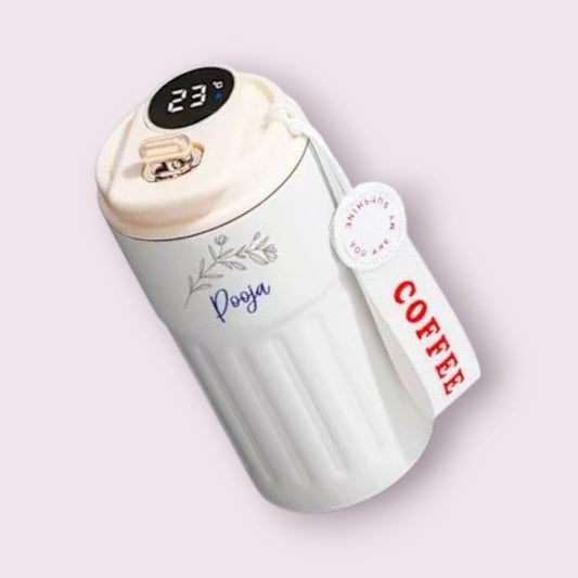 Smart Personalized Coffee Bottle – Sip Fresh, Stay Stylish ☕ - The Gift Seller